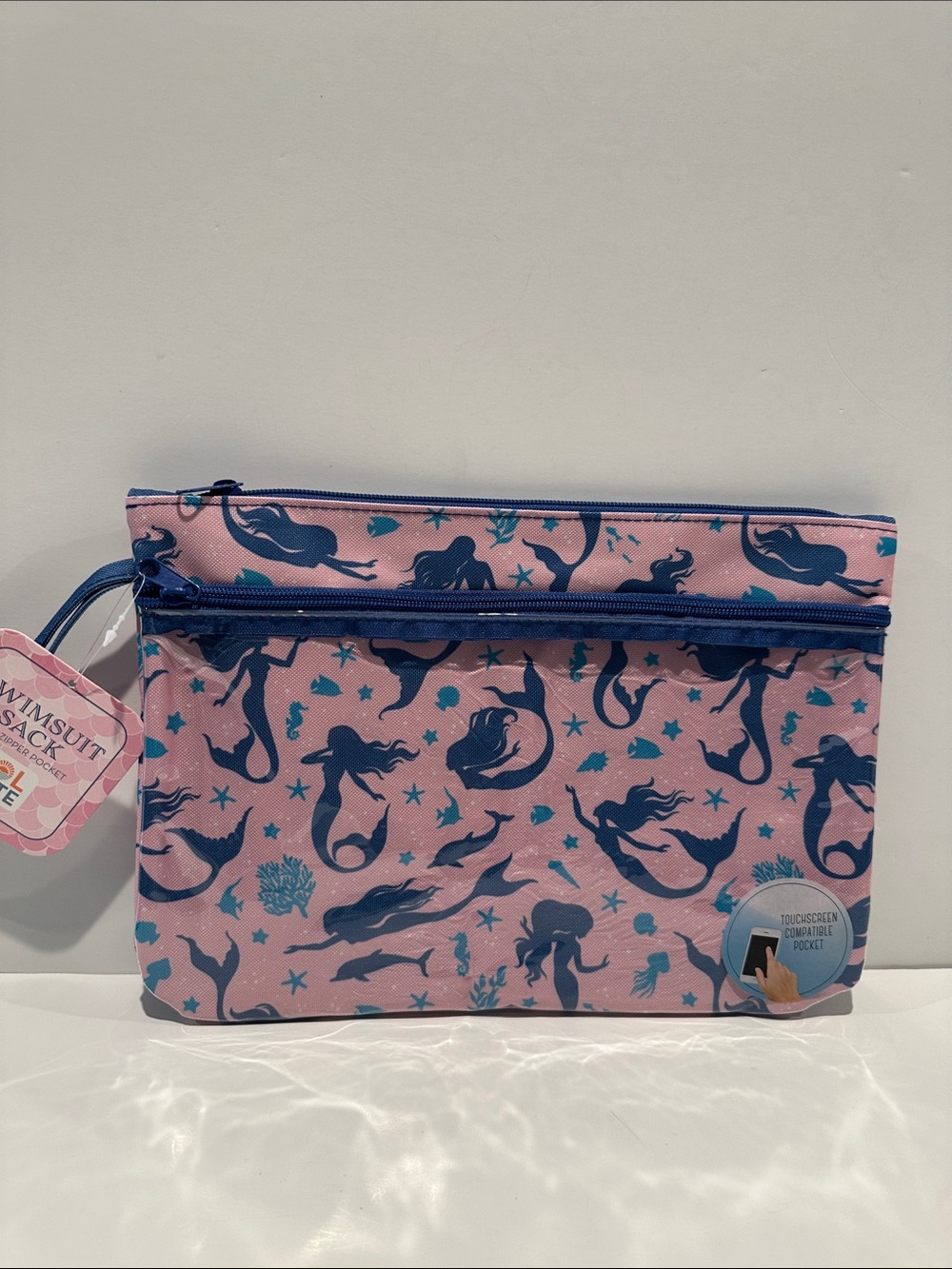 NWT Swim Suit Sack with Zipper pocket. Also perfect for carrying phones etc.
